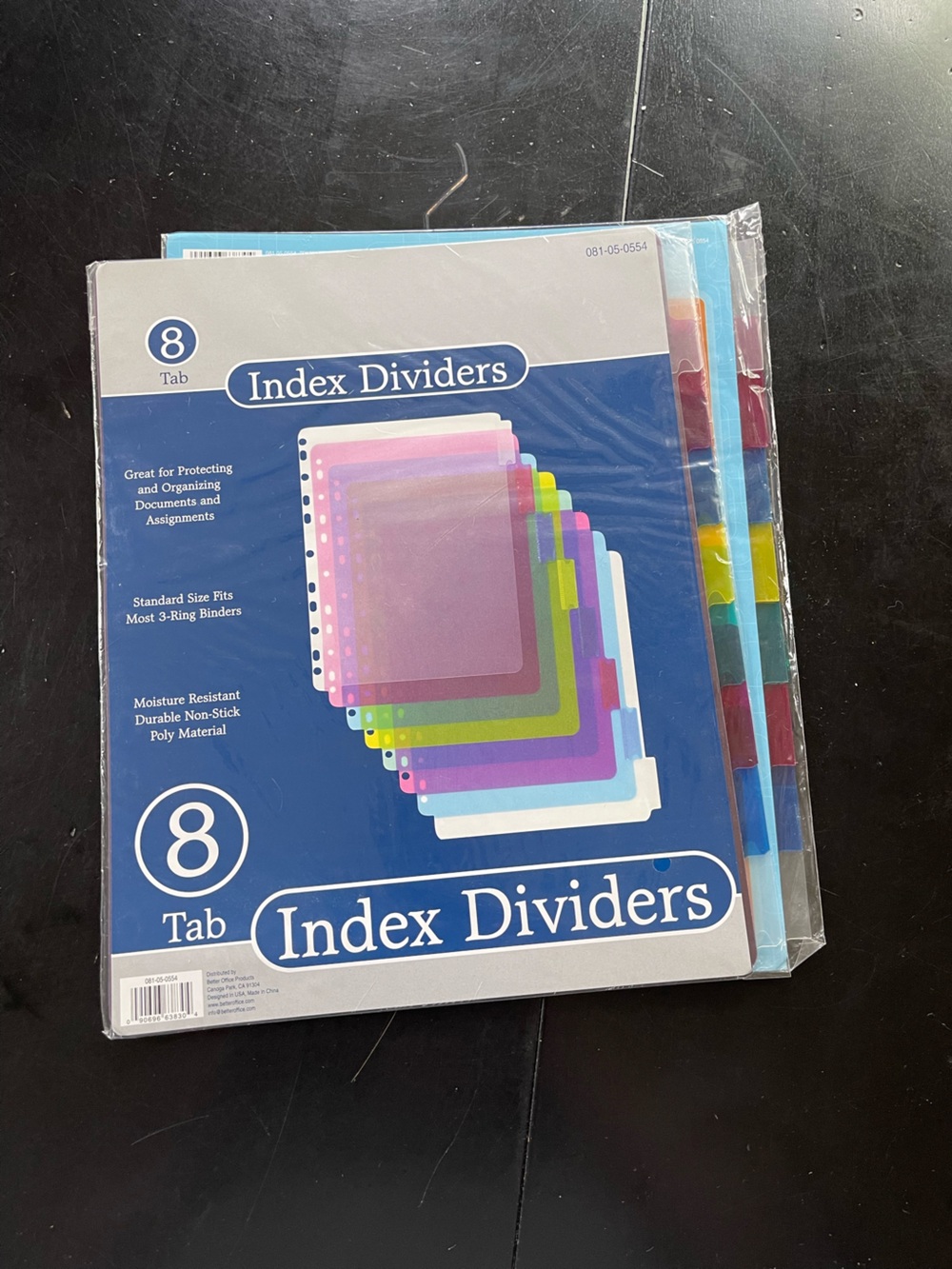 Index Dividers 8